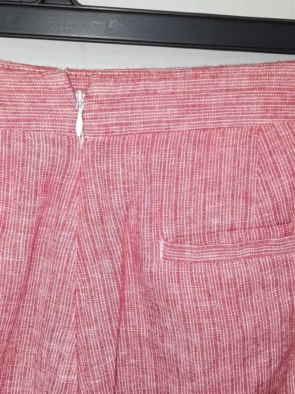 Banana Republic Linen Blend Wide Leg High Waist Nautical Sailor Trouser Pants 8